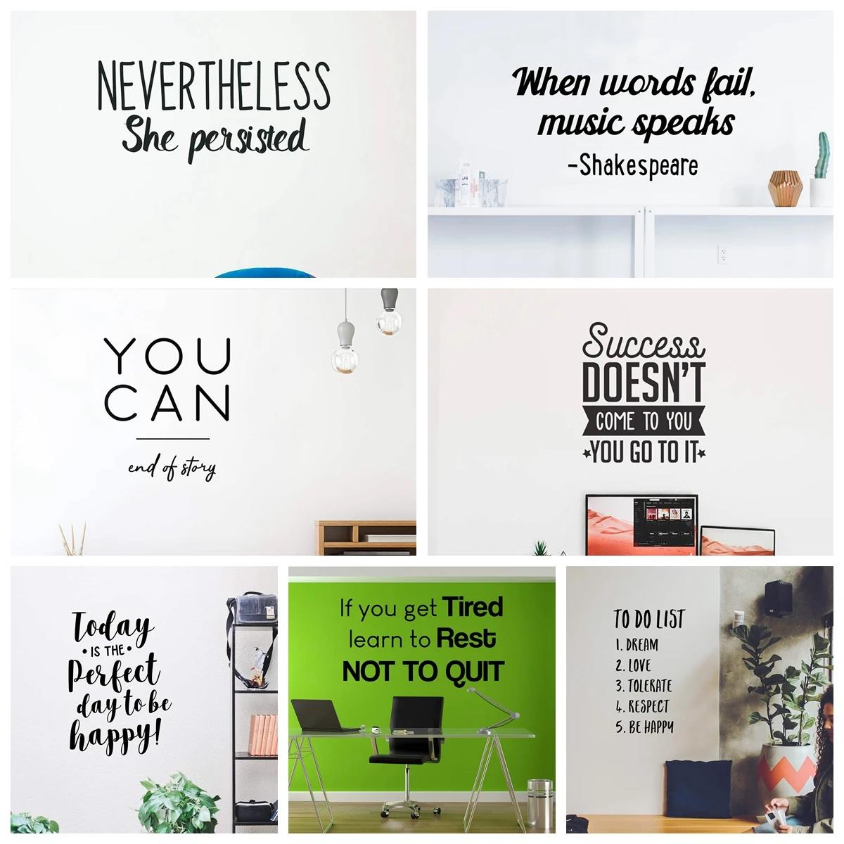 Home Bathroom Window - 1pc Quotes Wall Sticker Self-adhesive Vinyl
