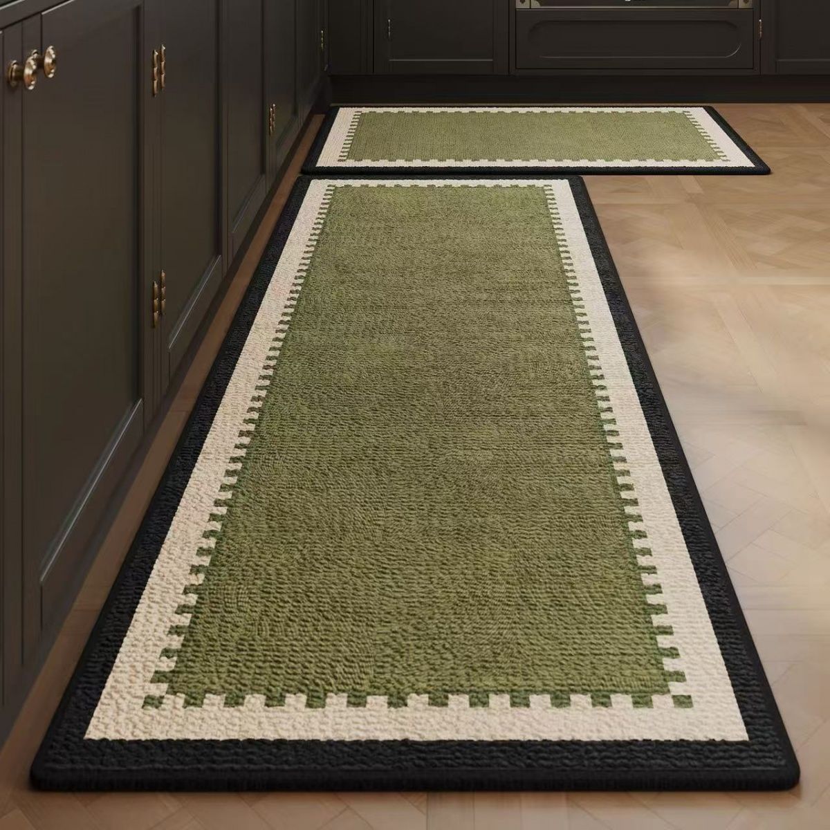 Home Bathroom Carpet - French Kitchen Bathroom Floor Mat Absorbent