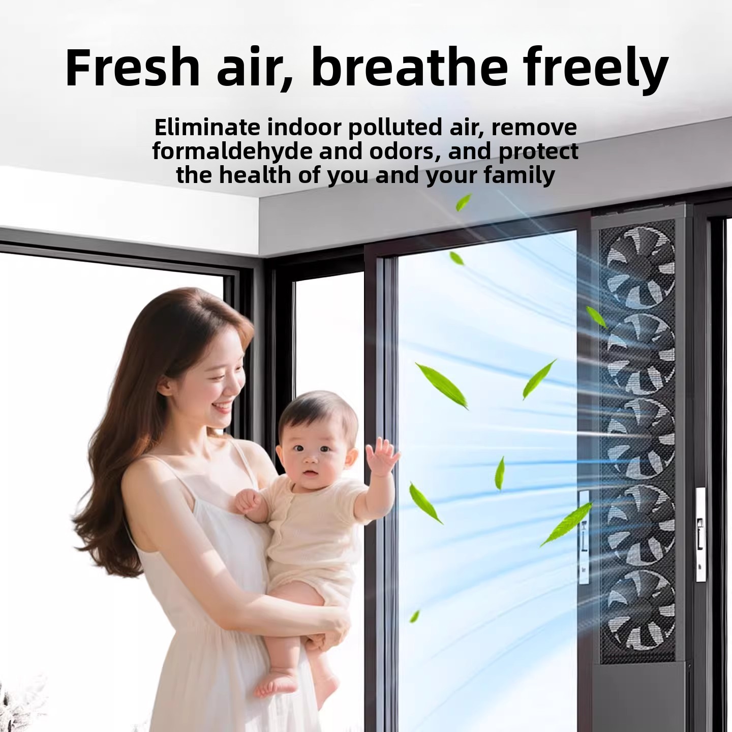 Window Exhaust Fan No Drilling - Home Bathroom Vent ulasan dan harga