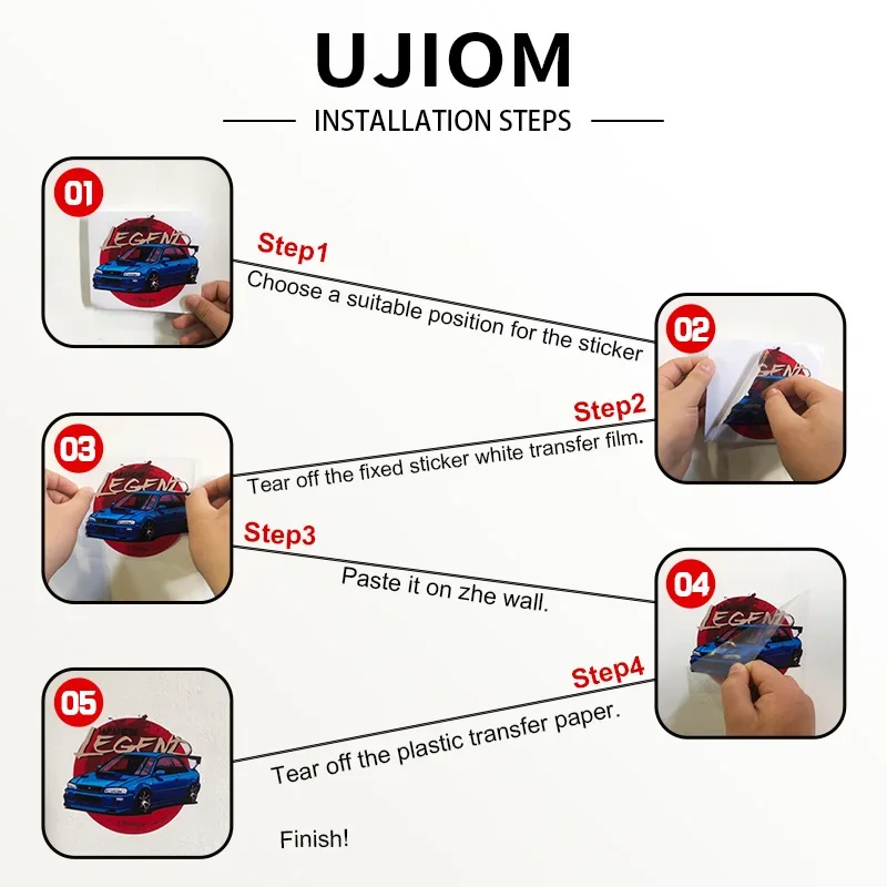 UJIOM Yarichin Club Decor Post - Home Bathroom Tiles ulasan dan harga