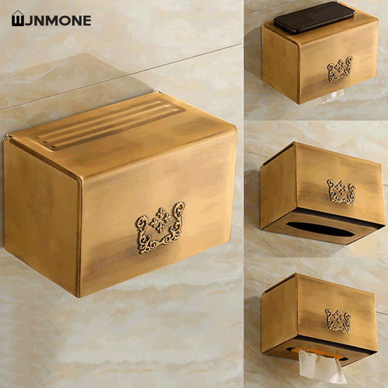 Tissue Box Holder Bathroom Wal - Home Bathroom Towel Dispenser ulasan dan harga