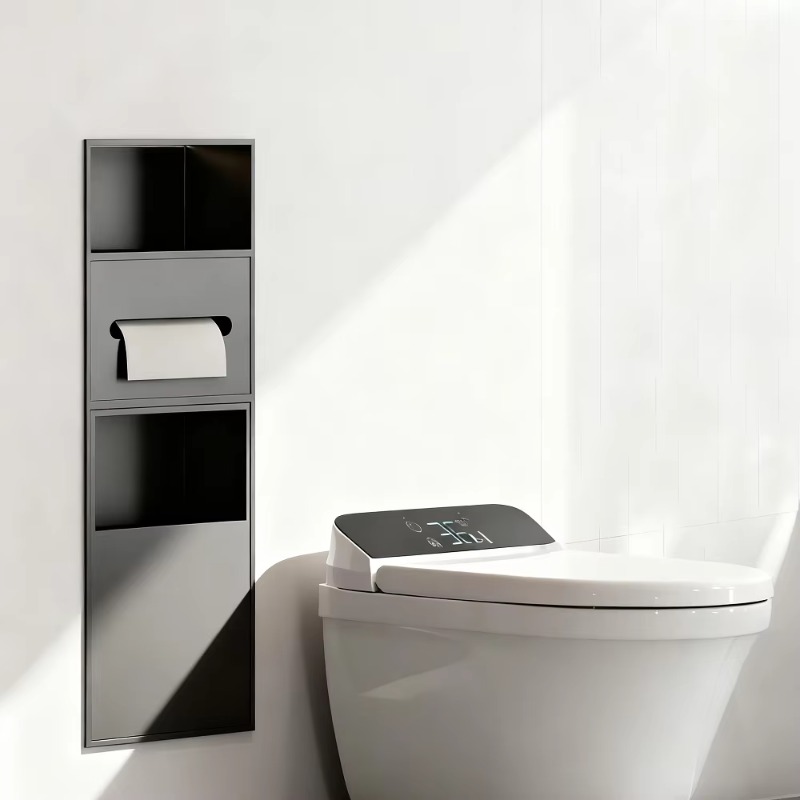 Multifunctional stainless stee - Home Bathroom Towel Dispenser ulasan dan harga