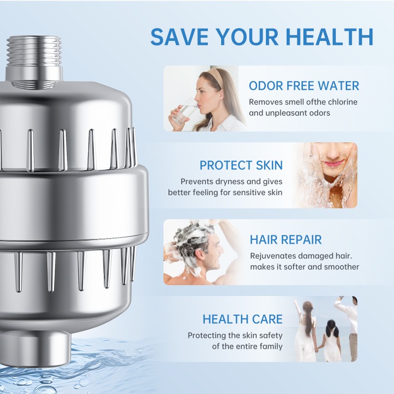 Household Shower Filter Cartri - Home Bathroom Water Filter ulasan dan harga