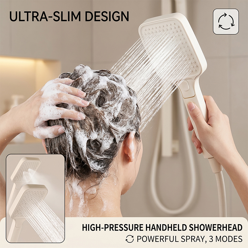 Matte Cream 3 Mode High Pressu - Jet Home Bathroom Accessories ulasan dan harga