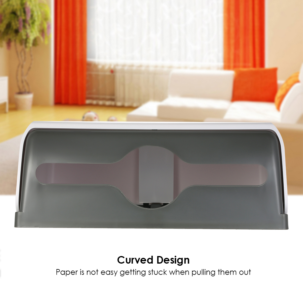 ABS Material Rectangular Wall- - Home Bathroom Towel Dispenser ulasan dan harga