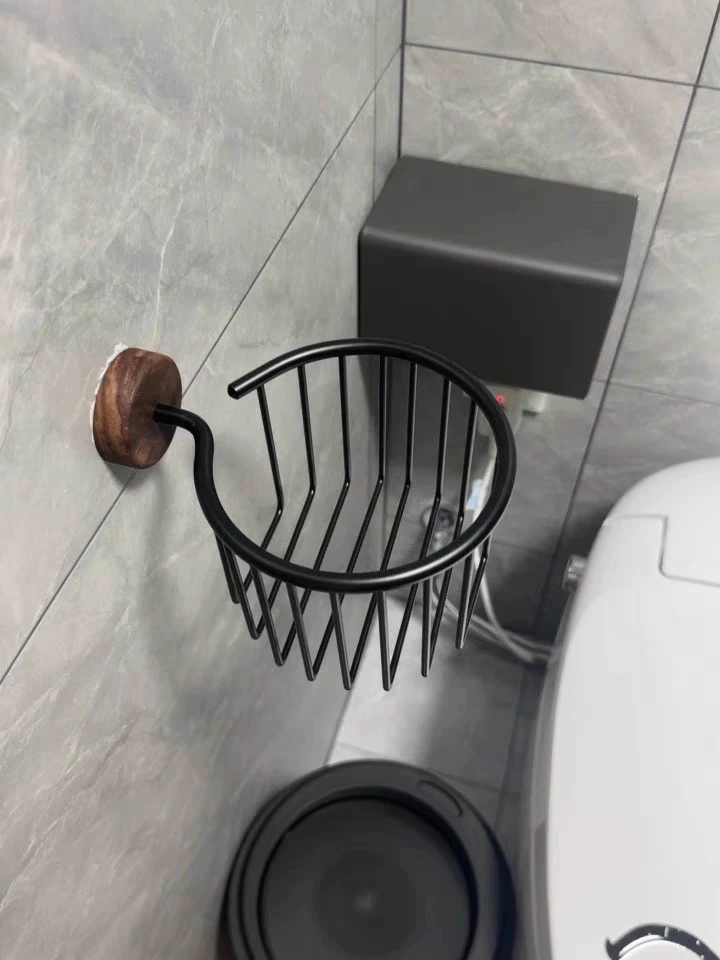 Solid Wood Tissue Holder No Dr - Home Bathroom Towel Dispenser ulasan dan harga