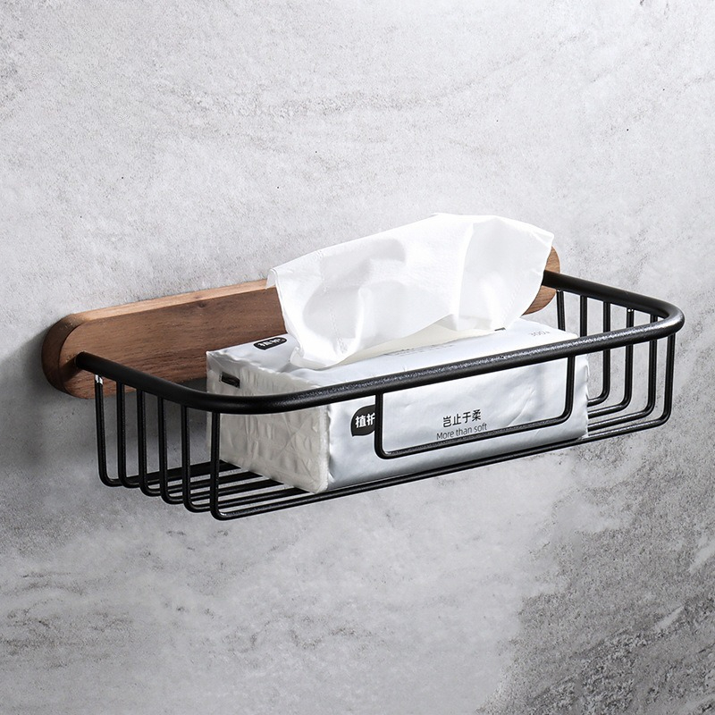 Solid Wood Tissue Holder No Dr - Home Bathroom Towel Dispenser ulasan dan harga