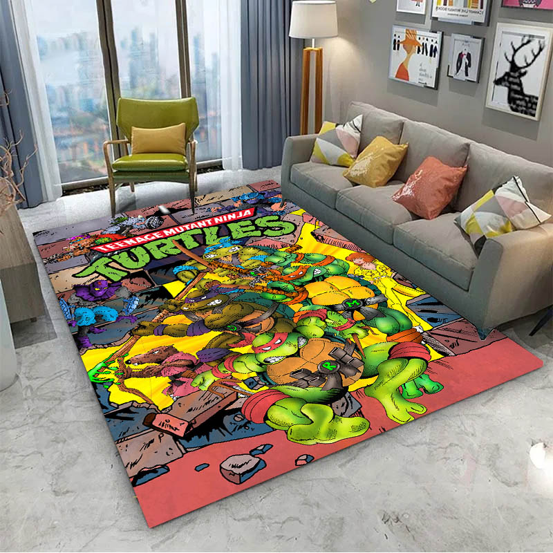 T-Teenages-mutant-Ninjas-Turtl - Home Bathroom Carpet ulasan dan harga