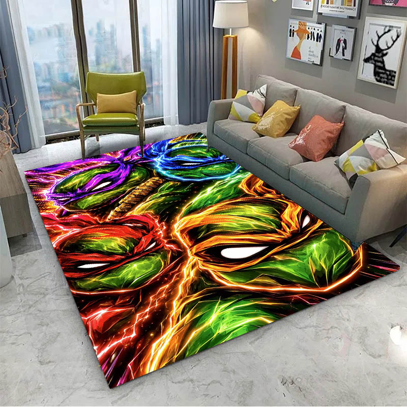 T-Teenages-mutant-Ninjas-Turtl - Home Bathroom Carpet ulasan dan harga