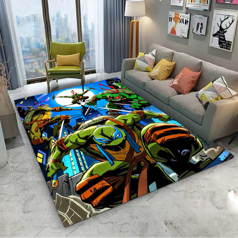 T-Teenages-mutant-Ninjas-Turtl - Home Bathroom Carpet ulasan dan harga
