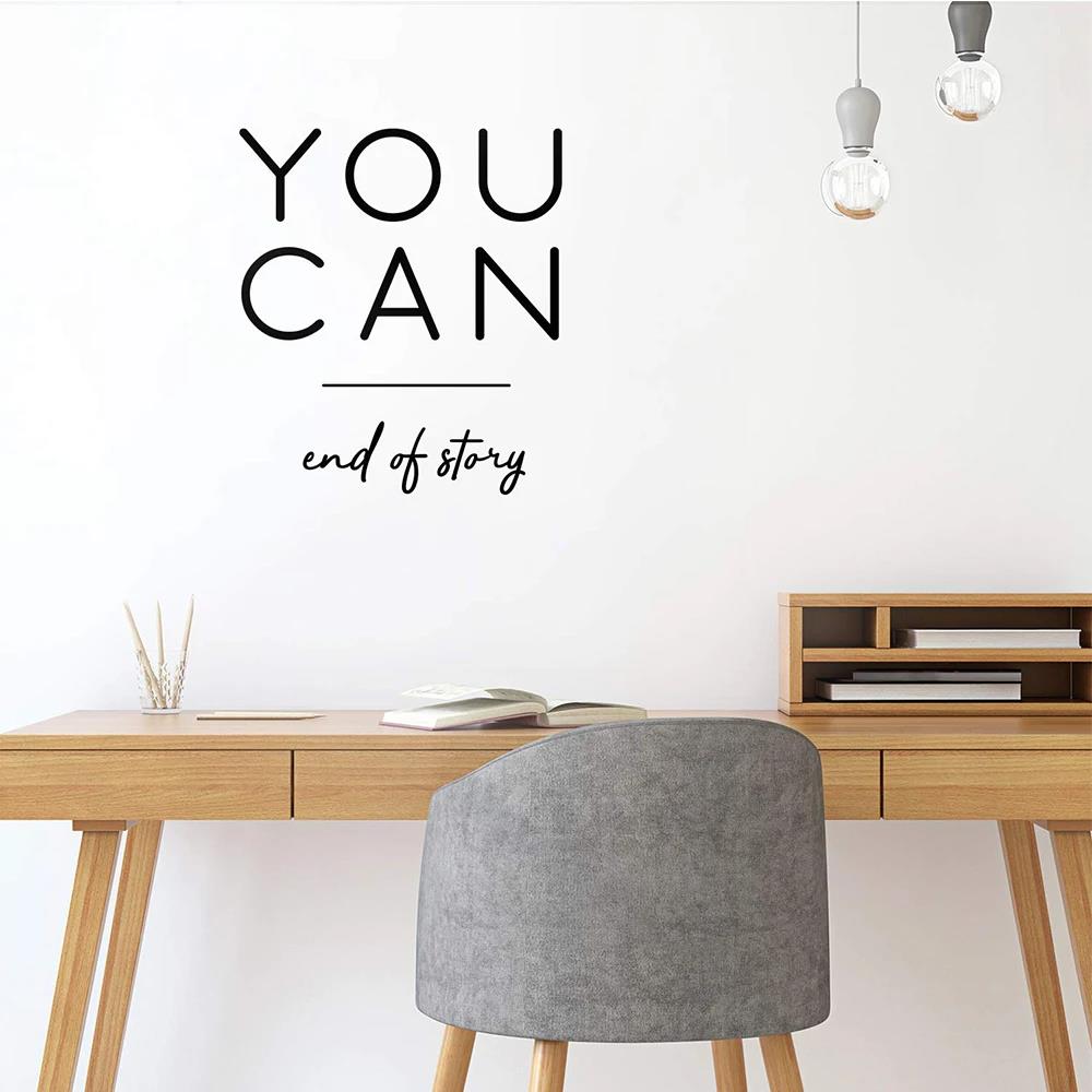 1pc Quotes Wall Sticker Self-a - Home Bathroom Window ulasan dan harga