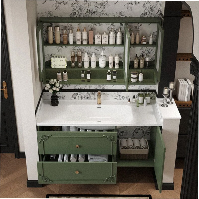 Toilet Makeup Bathroom Cabinet - Home Bathroom Partition Wall ulasan dan harga