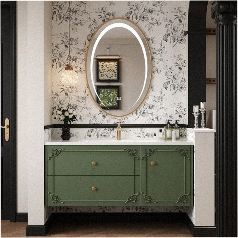 Toilet Makeup Bathroom Cabinet - Home Bathroom Partition Wall ulasan dan harga