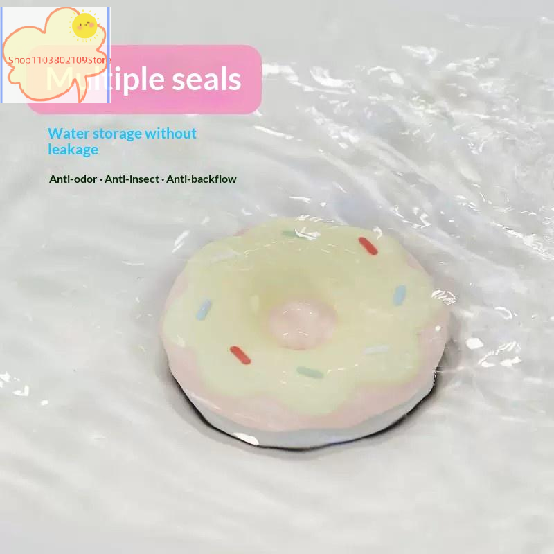 【HT】Cute Ceramic Donuts Up Bas - Home Hardware Bathroom Sinks ulasan dan harga