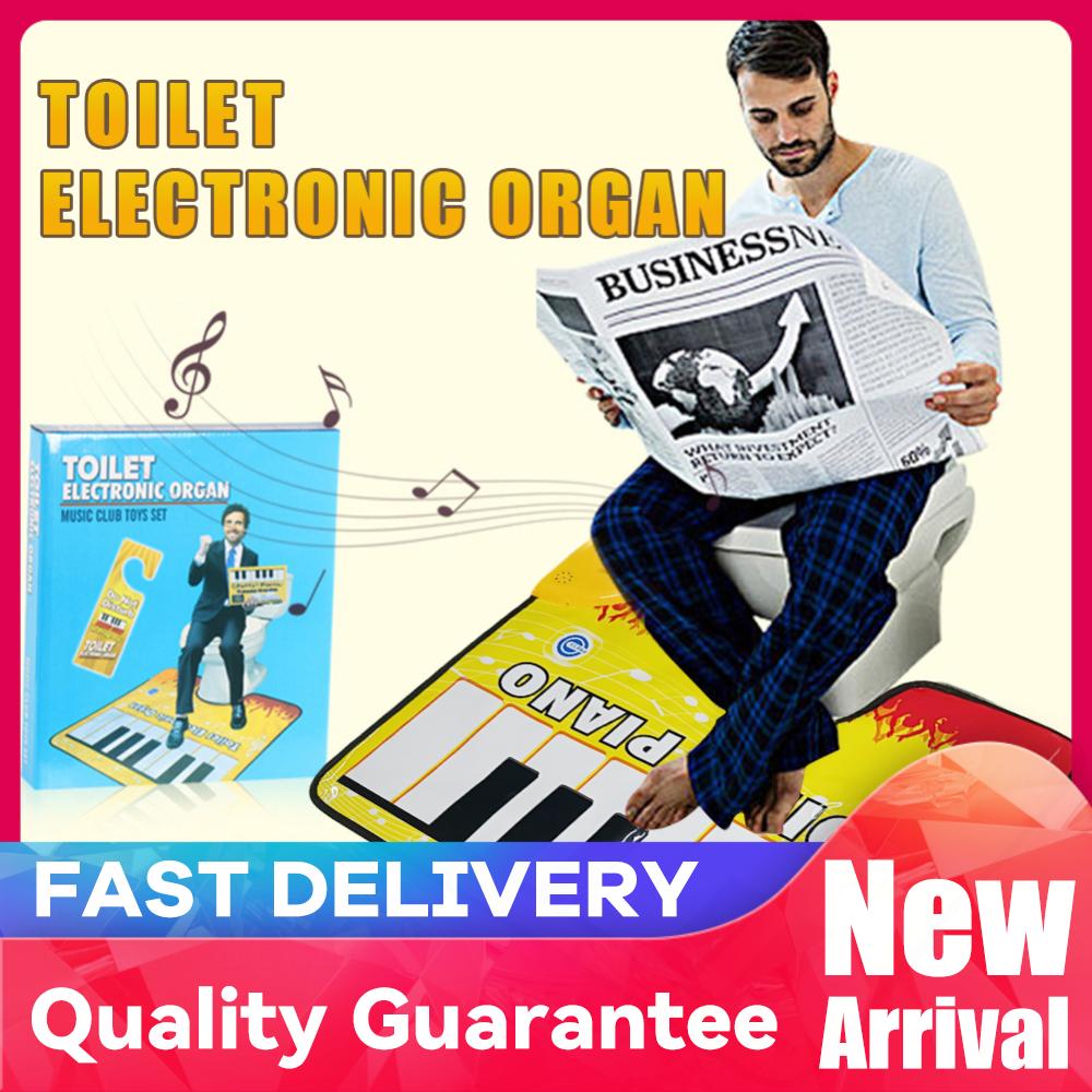 Toilet Piano Mat Novelty Potty - Home Bathroom Carpet ulasan dan harga