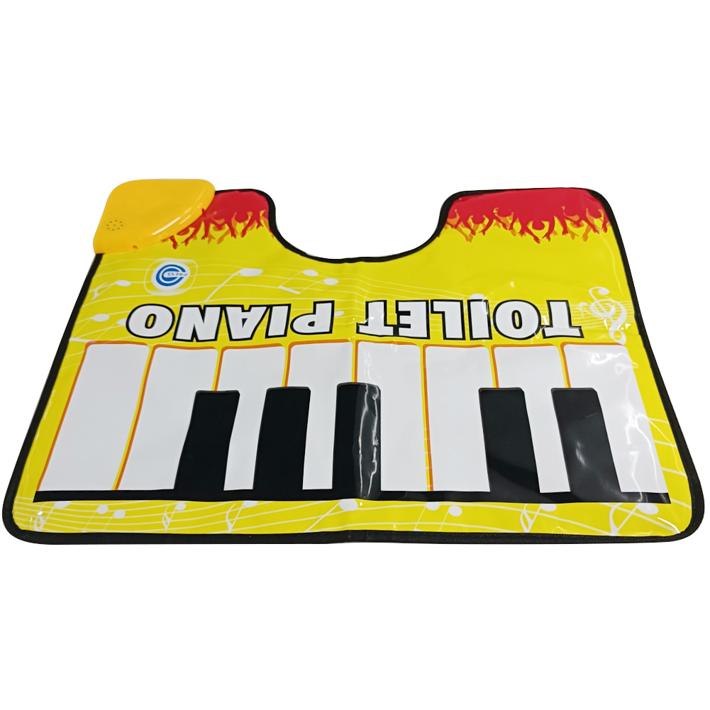 Toilet Piano Mat Novelty Potty - Home Bathroom Carpet ulasan dan harga