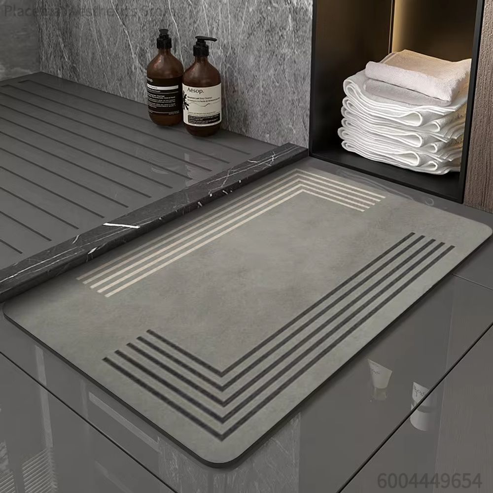 VIKAMA Bathroom Water-Absorbin - Home Bathroom Carpet ulasan dan harga