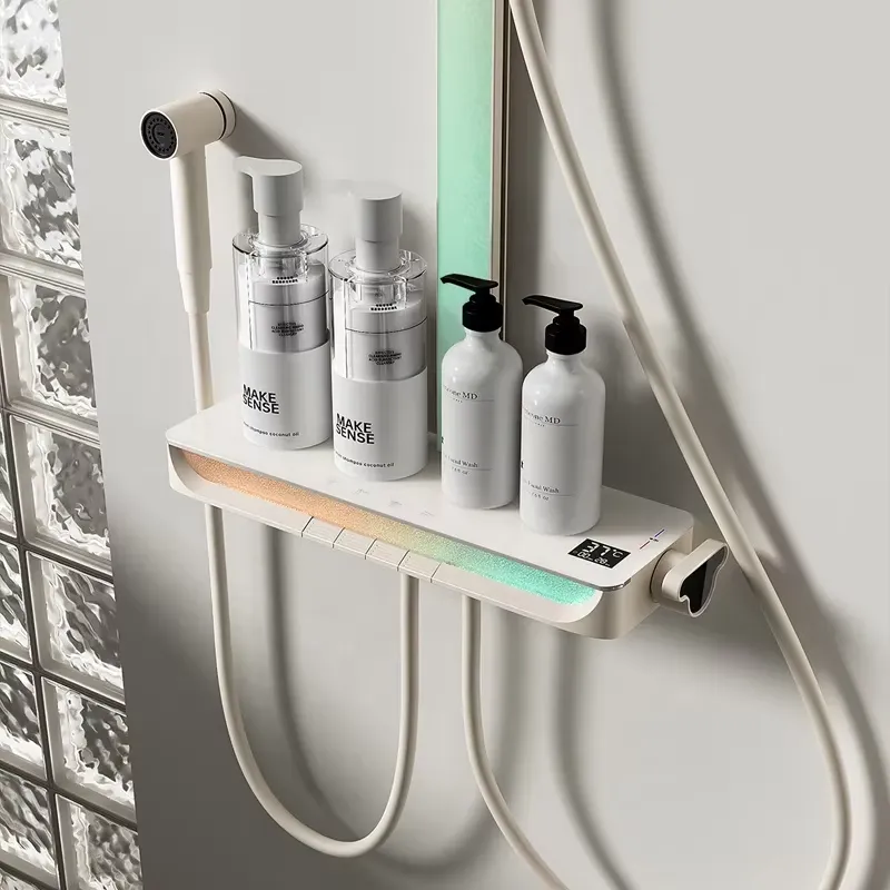 Brass Digital Waterfall Shower - Home For Bathroom ulasan dan harga