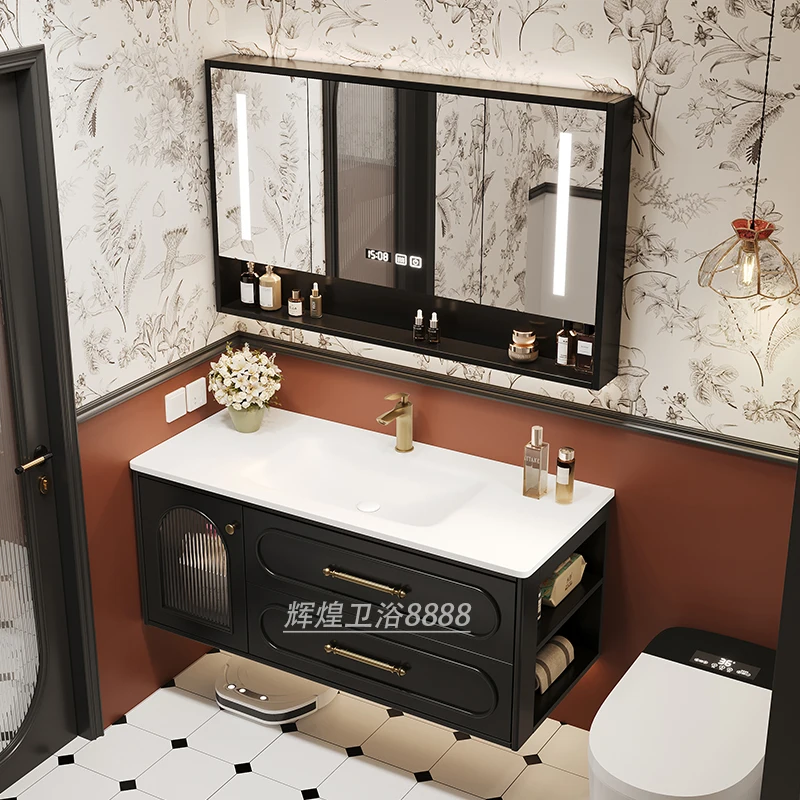 French Luxury Bathroom Cabinet - Home Bathroom Wash Basin ulasan dan harga