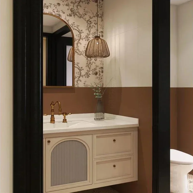 Bathroom Furniture Locker Cabi - Home Bathroom Wash Basin ulasan dan harga