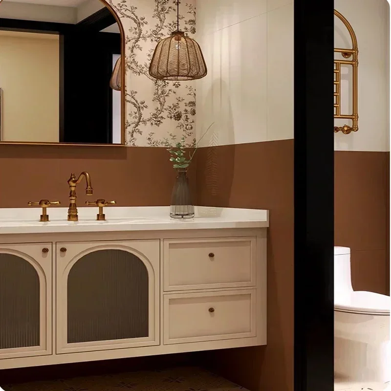Bathroom Furniture Locker Cabi - Home Bathroom Wash Basin ulasan dan harga
