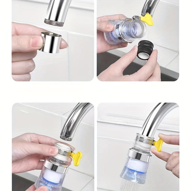 1pc Universal Interface Faucet - Home Bathroom Water Filter ulasan dan harga