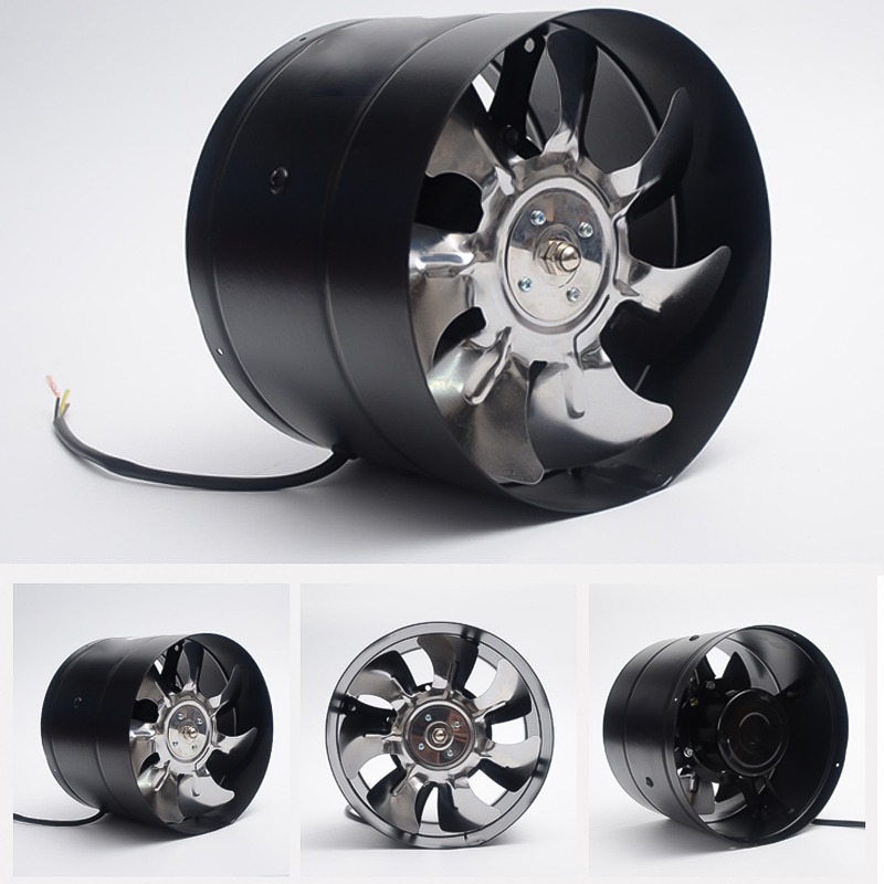 4inch Metal Pipe Exhaust Fan M - Home Bathroom Vent ulasan dan harga