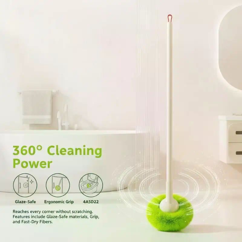 Toilet Brush 360° No Dead Corn - Jet Home Bathroom Mirrors ulasan dan harga