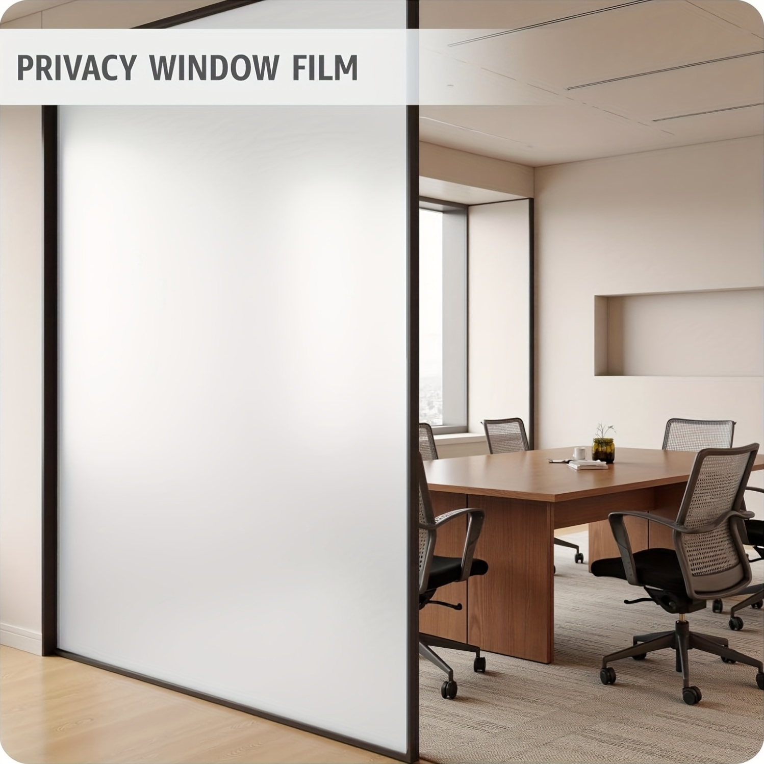 White Frosted Privacy Window F - Home Bathroom Window ulasan dan harga