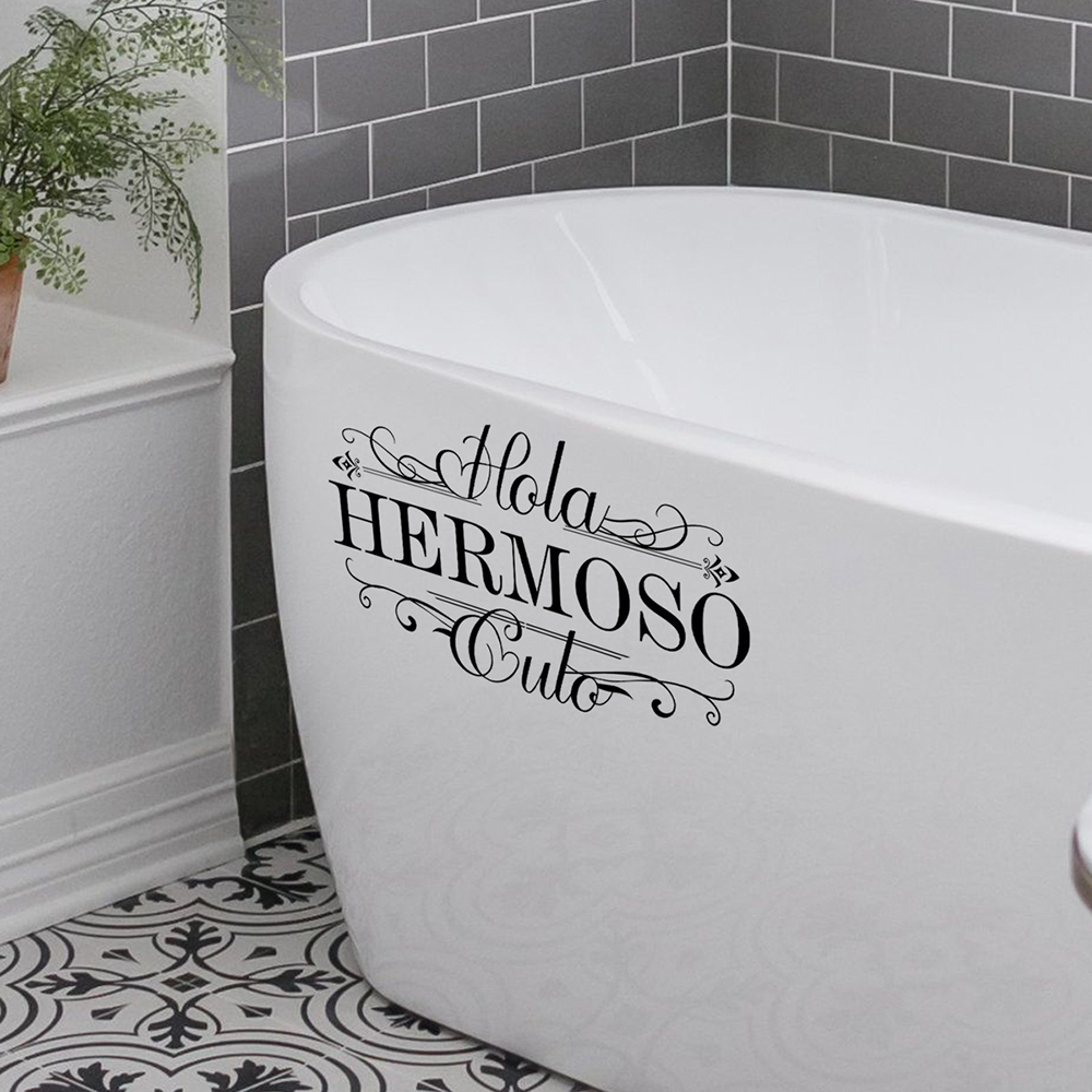 Spanish Funny Hola Heromoso To - Home Bathroom Wall Tiles ulasan dan harga