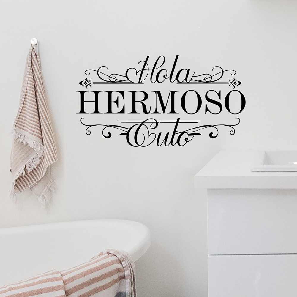 Spanish Funny Hola Heromoso To - Home Bathroom Wall Tiles ulasan dan harga