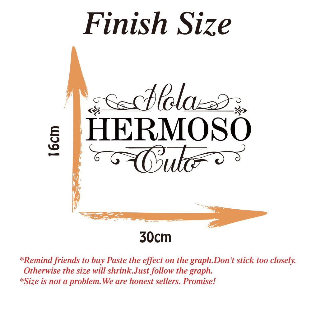 Spanish Funny Hola Heromoso To - Home Bathroom Wall Tiles ulasan dan harga