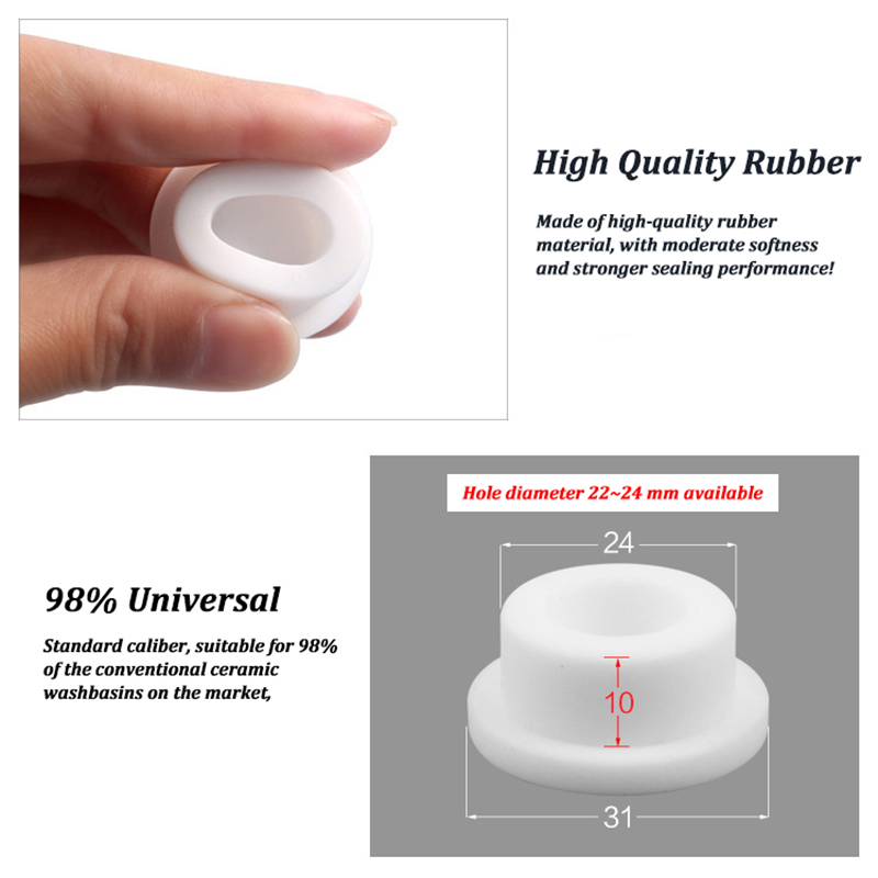 2/4/8PC Bathroom Rubber Wash B - Home Bathroom Wash Basin ulasan dan harga