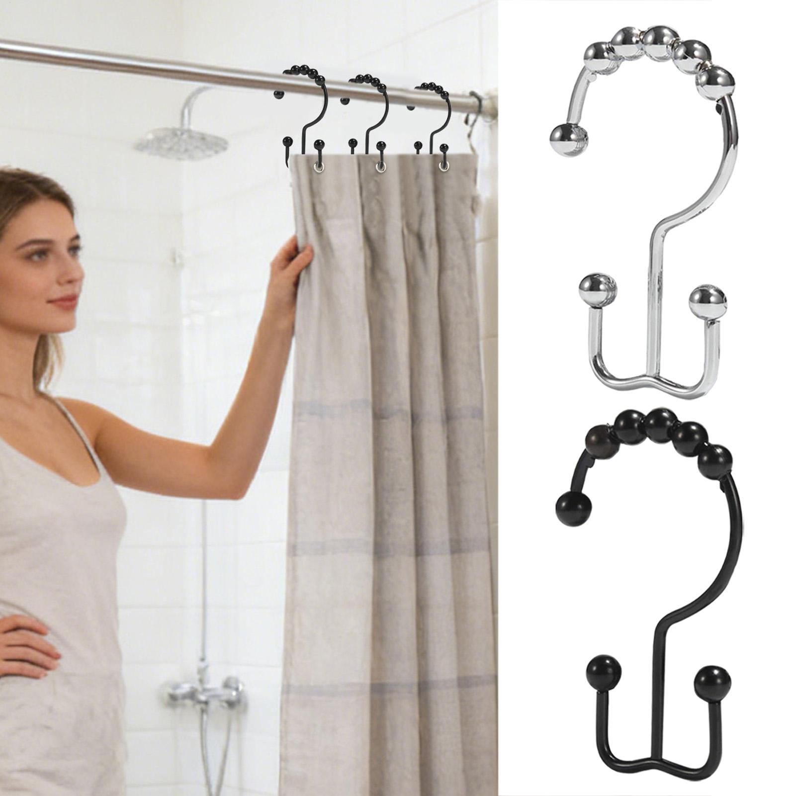 Shower Liner Hooks 12 Pieces D - Home Bathroom Window ulasan dan harga