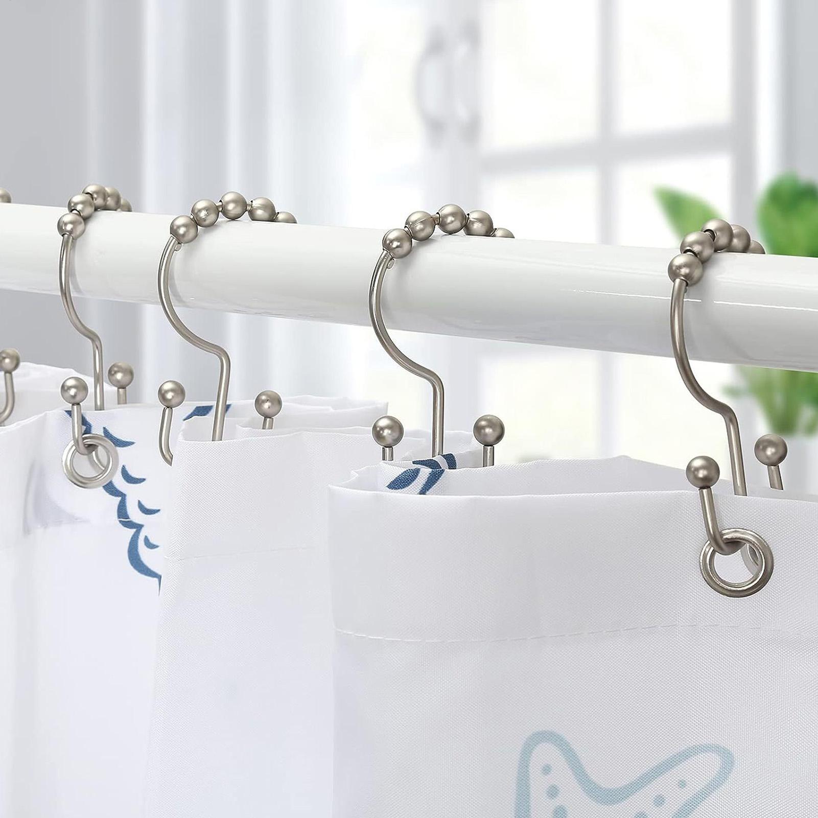 Shower Liner Hooks 12 Pieces D - Home Bathroom Window ulasan dan harga