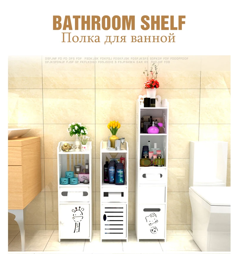 Bathroom Standing Shelf Storag - Home Bathroom Wash Basin ulasan dan harga