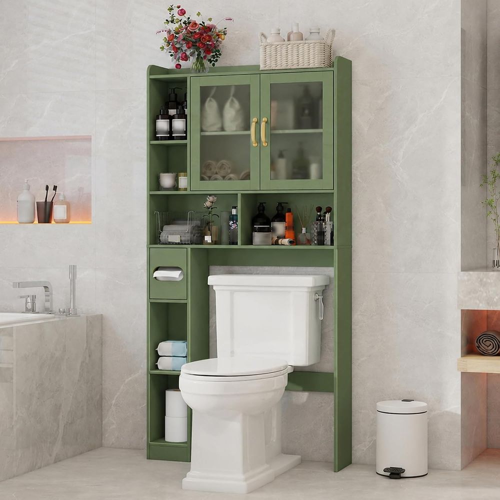 Space-Saving Acrylic Over-the- - Home For Bathroom ulasan dan harga