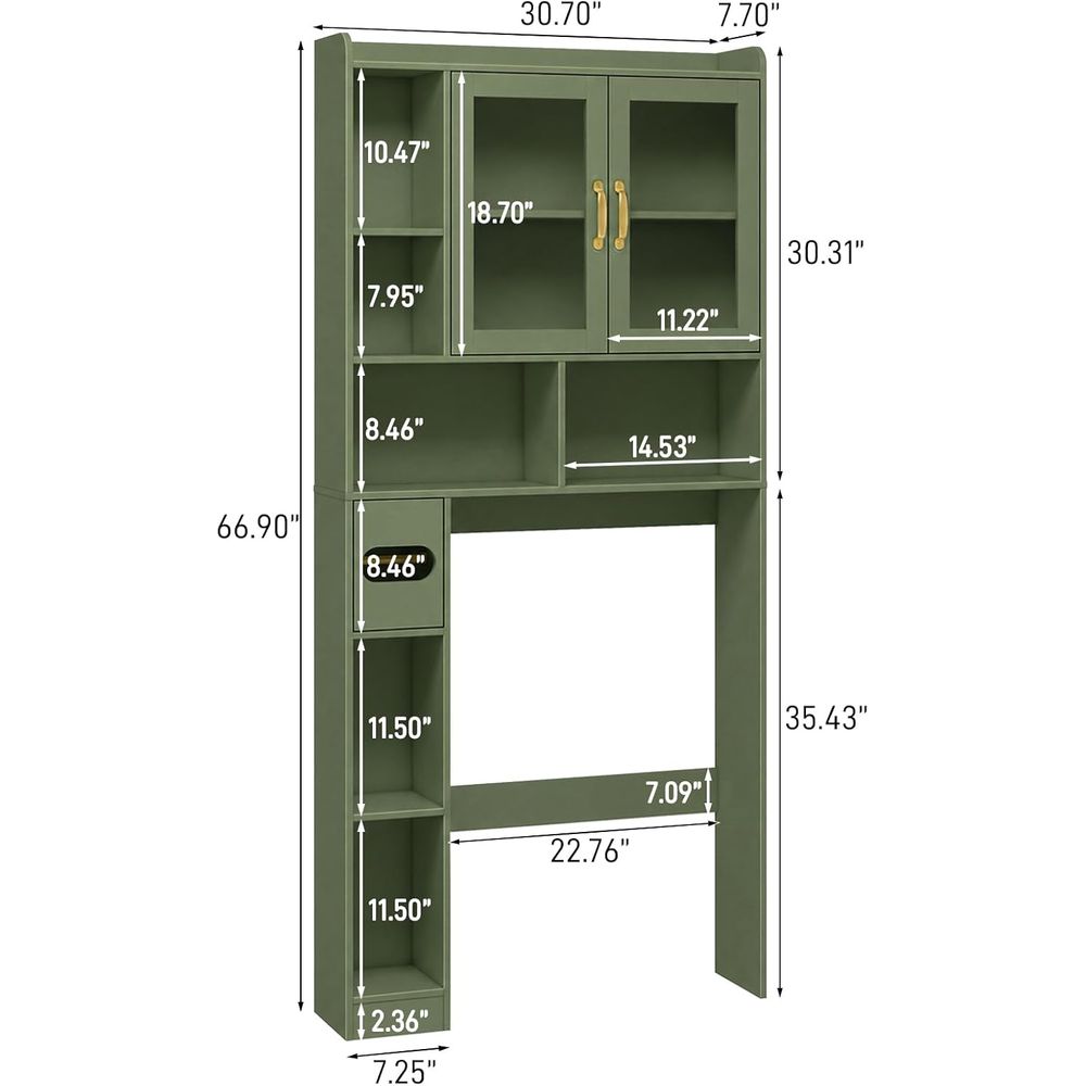 Space-Saving Acrylic Over-the- - Home For Bathroom ulasan dan harga