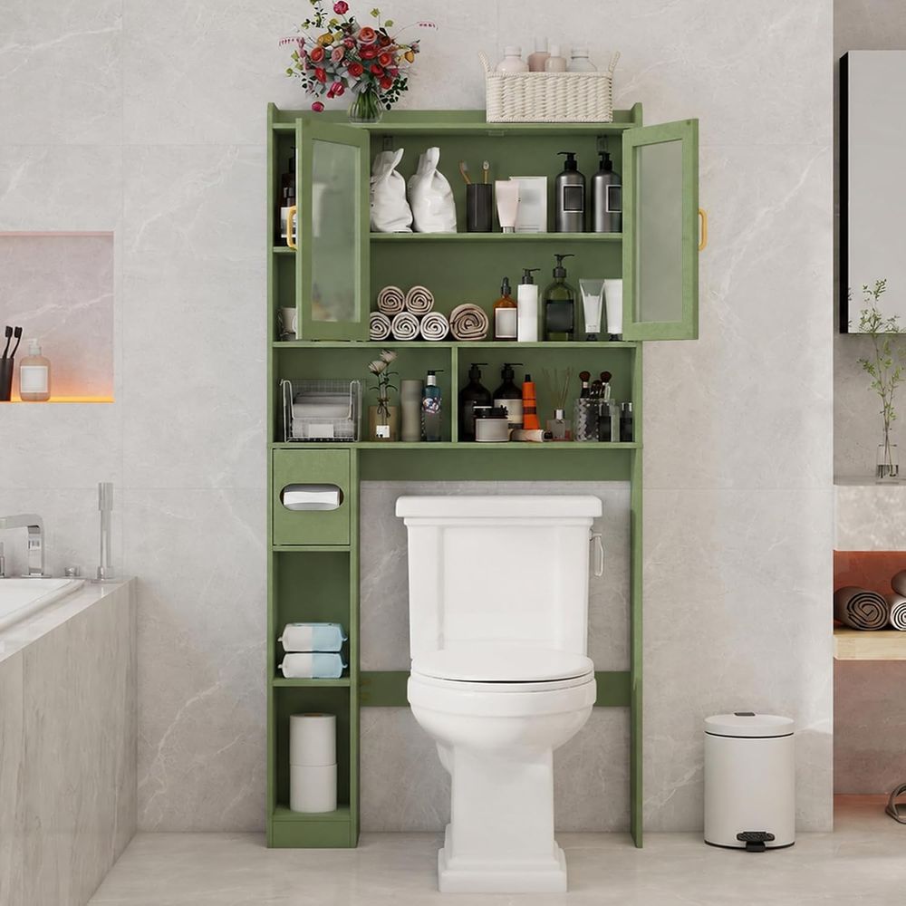 Space-Saving Acrylic Over-the- - Home For Bathroom ulasan dan harga