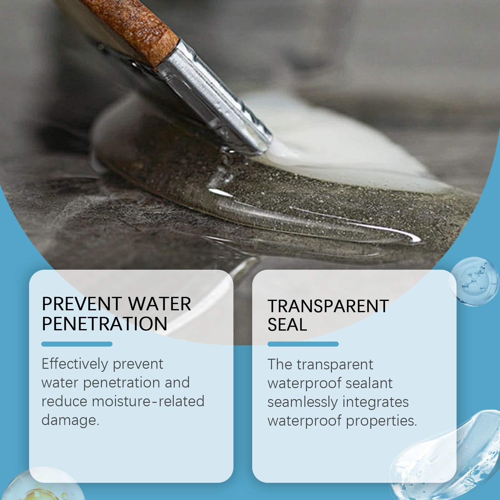 Transparent Waterproof Sealant - Home Bathroom Wall Tiles ulasan dan harga