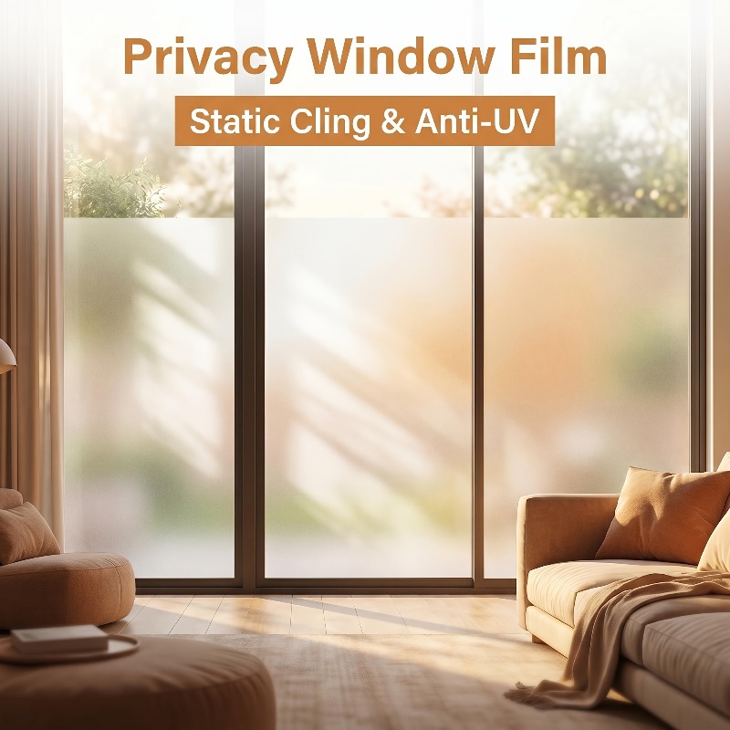 Pure White Frosted Privacy Win - Home Bathroom Window ulasan dan harga