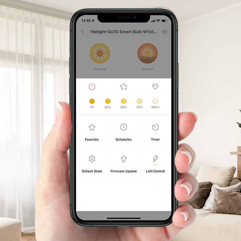 Yeelight GU10 W1 Smart LED Bul - Yeelight Light Smart Bulb ulasan dan harga