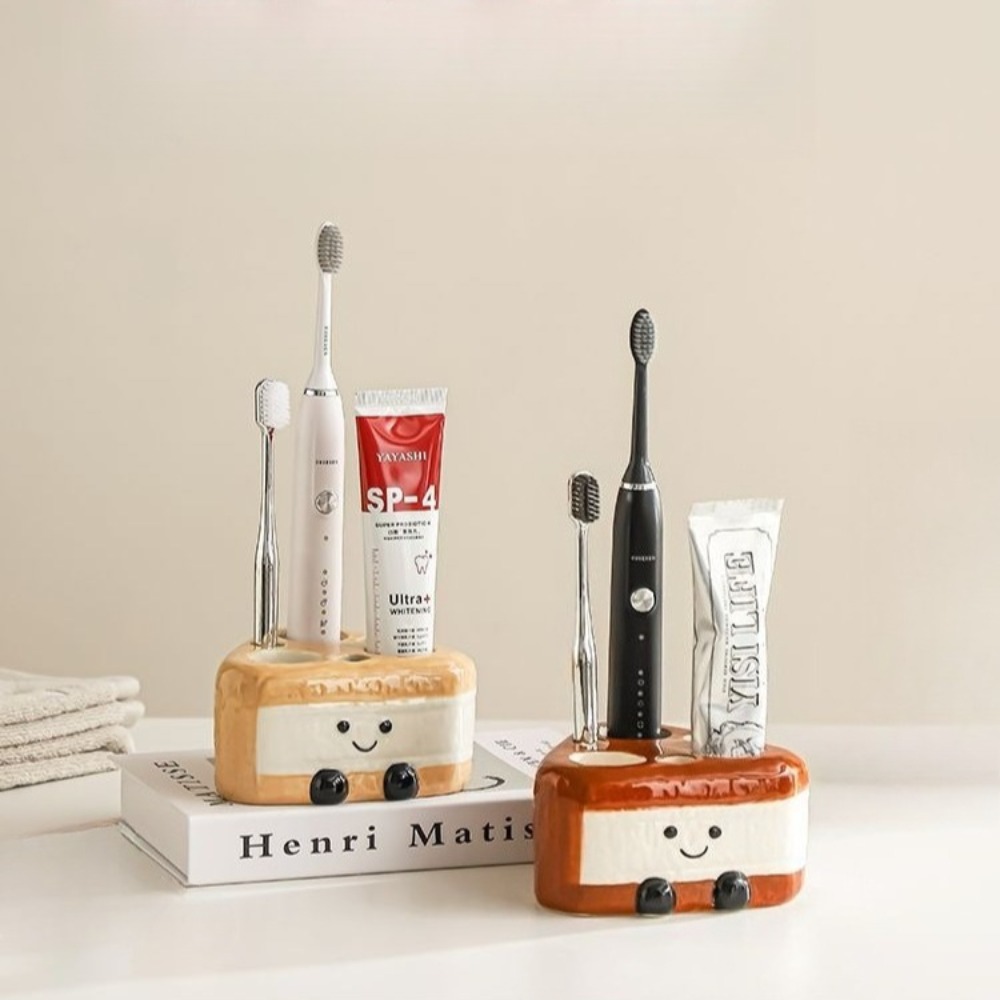 Ceramic Bathroom Toothbrush St - Home Bathroom Wash Basin ulasan dan harga